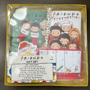 Friends TV show Christmas gift set new with tags